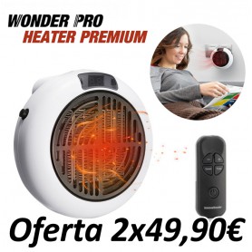 Mini Calefactor Wonder Heater Premium  - LA TIENDA EN CASA - TELETIENDA - TELETIENDA EN CASA