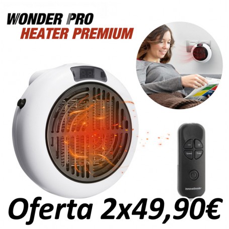 Mini Calefactor Wonder Heater Premium  - LA TIENDA EN CASA - TELETIENDA - TELETIENDA EN CASA
